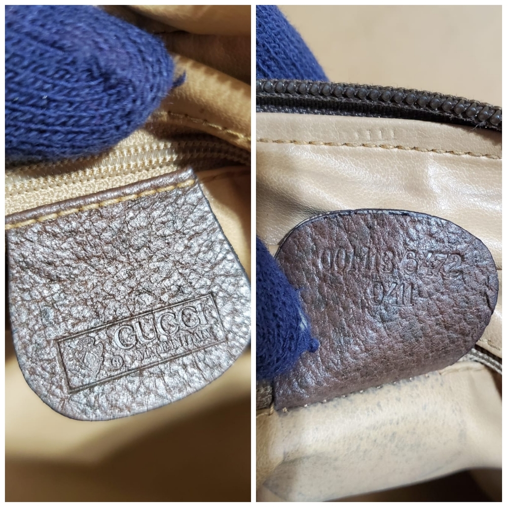 Gucci Vintage GG Plus Web Crossbody Bag - Picture 4 of 12